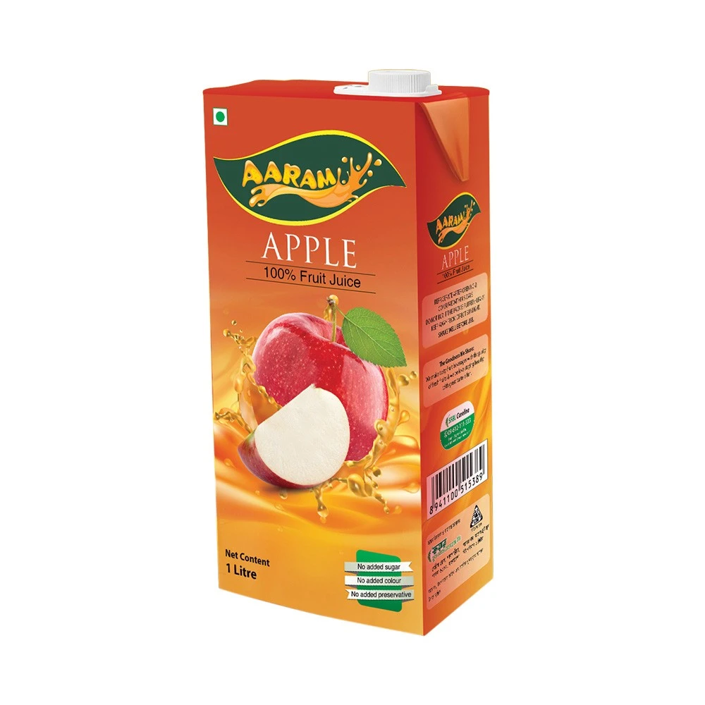 Aaram 100% Apple juice 1L