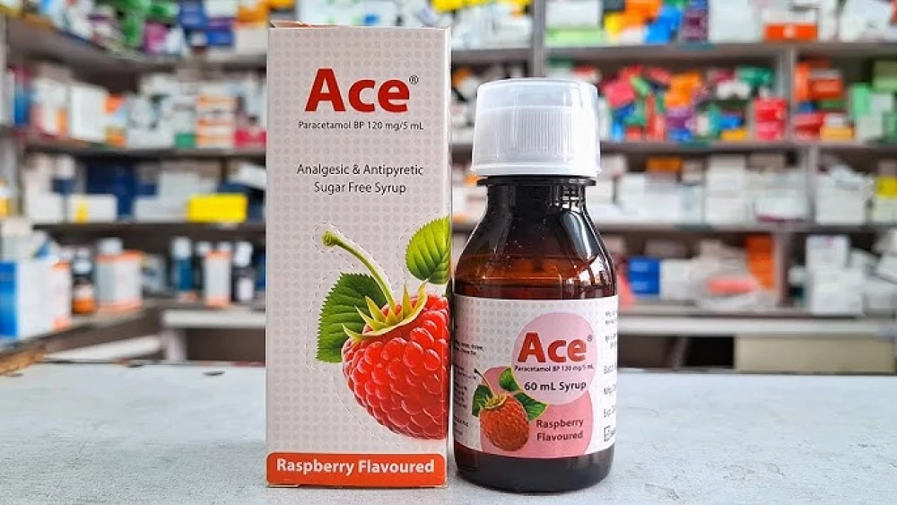 Ace Raspberry 60ml Syrup