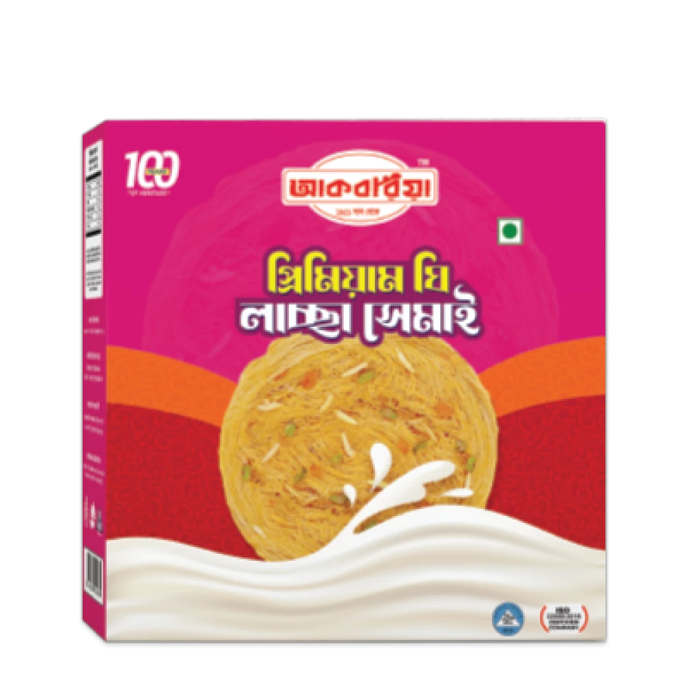 Akboria Premium Ghee Laccha Shemai 425 gm