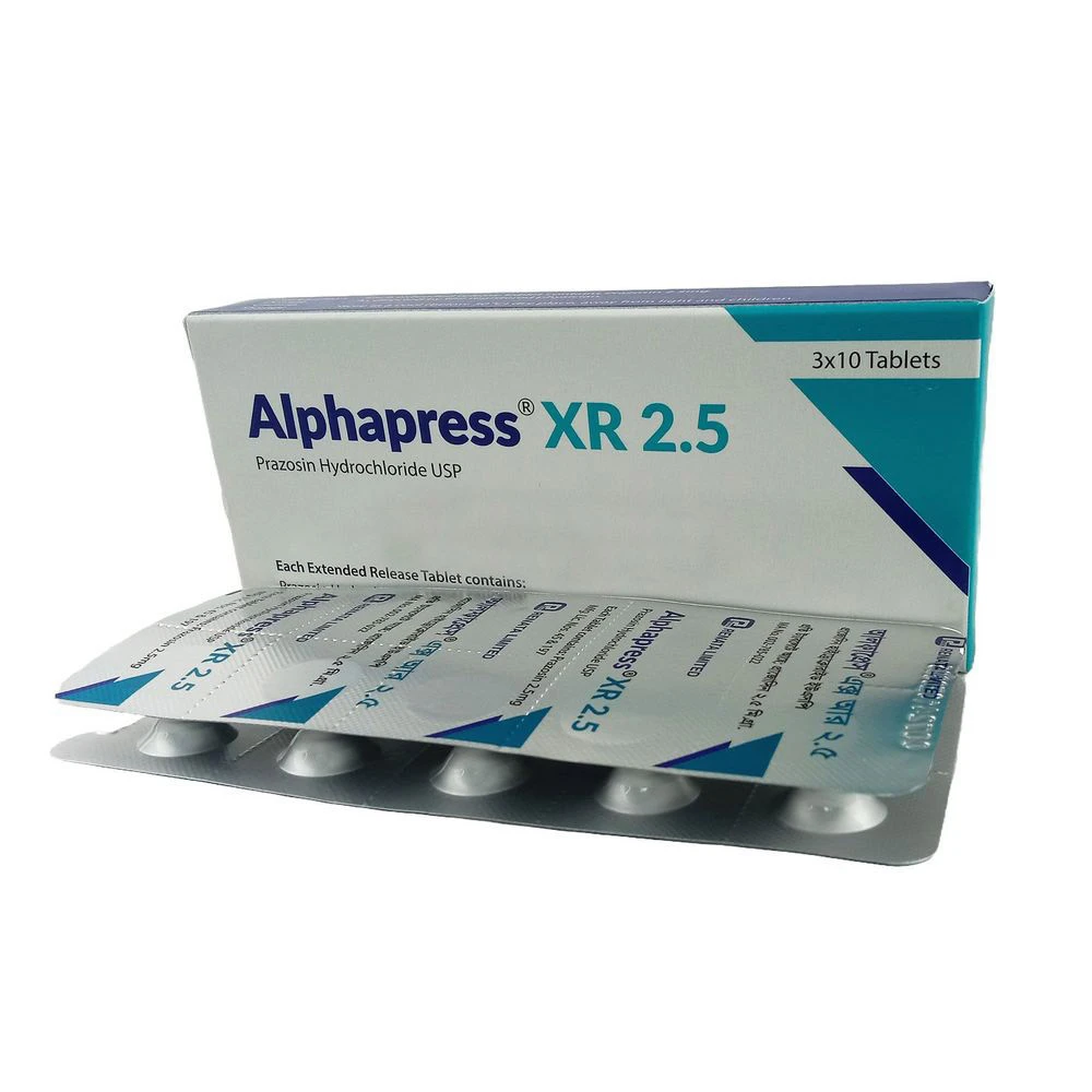 Alphapress XR 2.5 mg Tablet