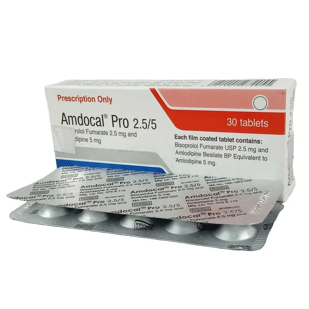Amdocal Pro 2.5/5 mg Tablet