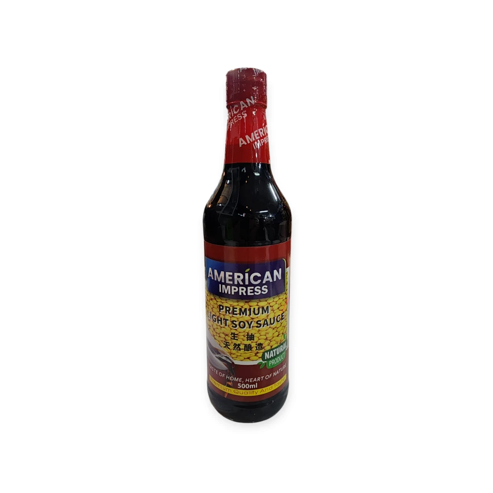 American Impress Premium Light Soy Sauce 500ml