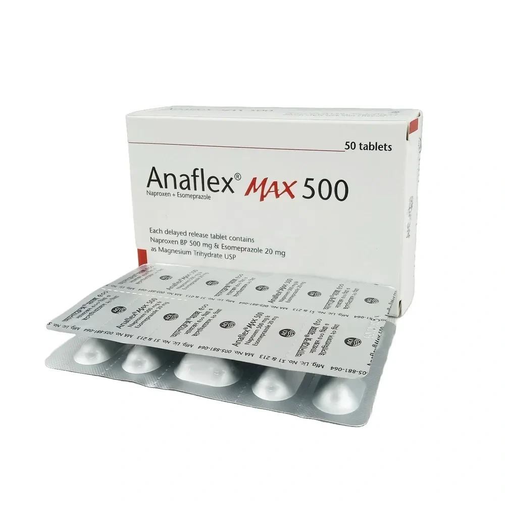 Anaflex Max 500mg Tablet