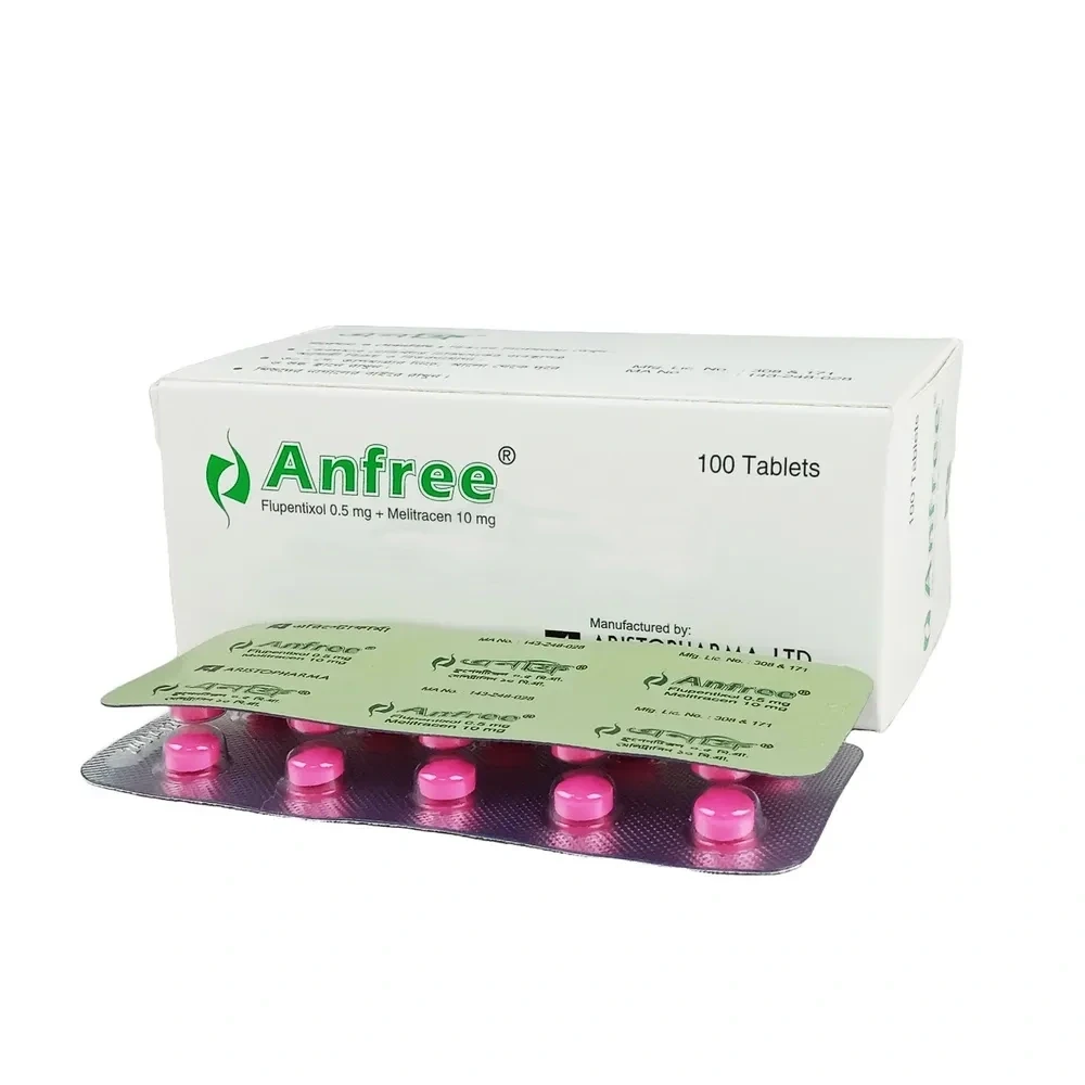 Anfree Tablet 0.5 mg+10 mg