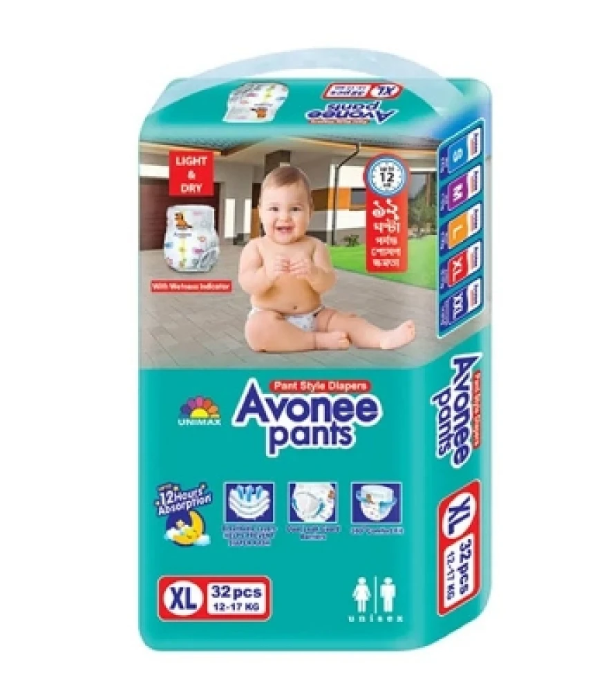 Avonee Pants XL Size (12-17kg) 32pcs