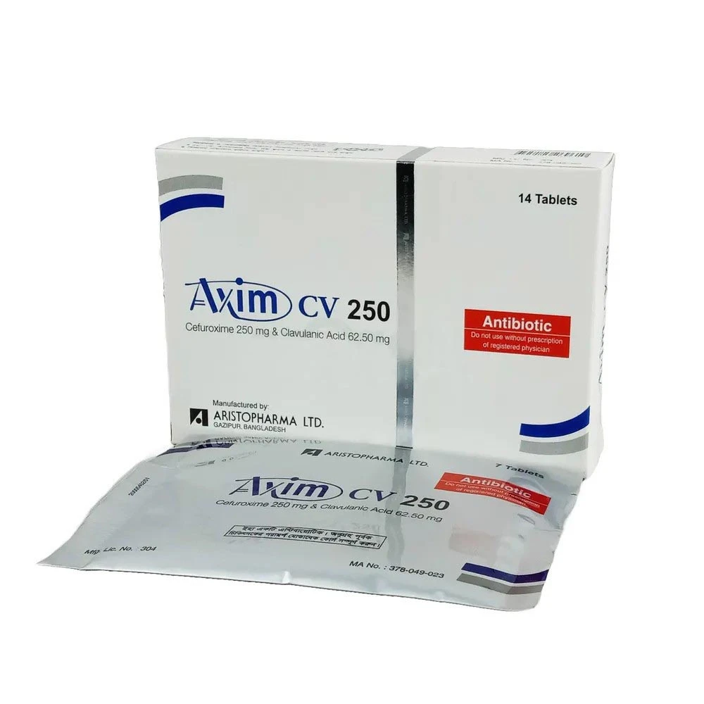 Axim CV 250mg Tablet