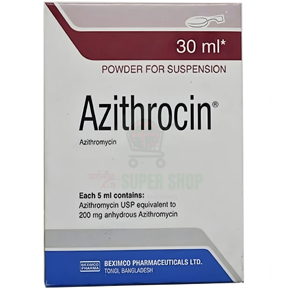 Azithrocin 30ml Syrup (Suspension)