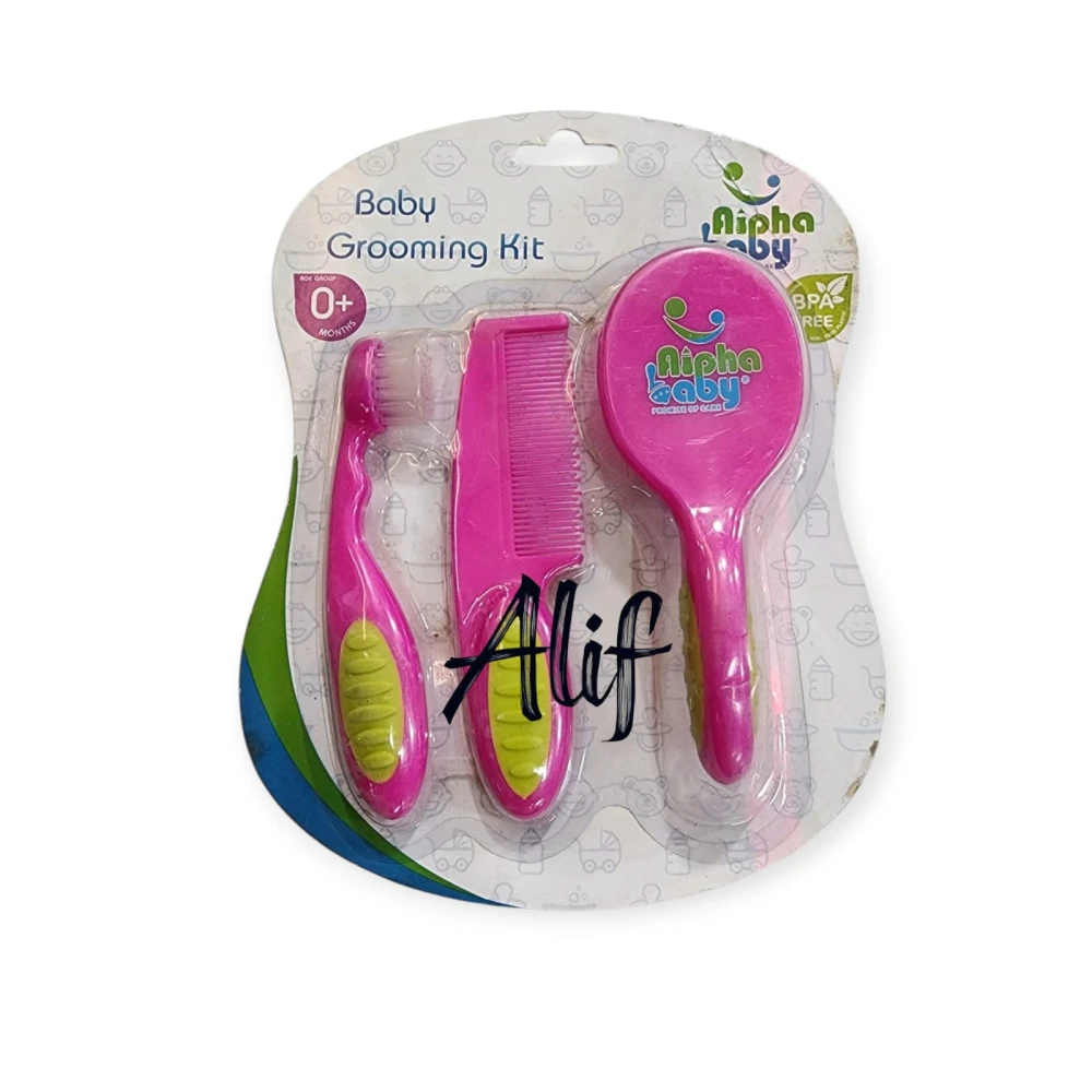Baby Brush And Comb 3 pcs
