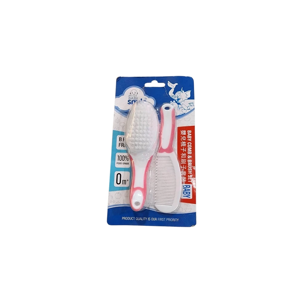 Baby Smile Baby Comb & Brush Set