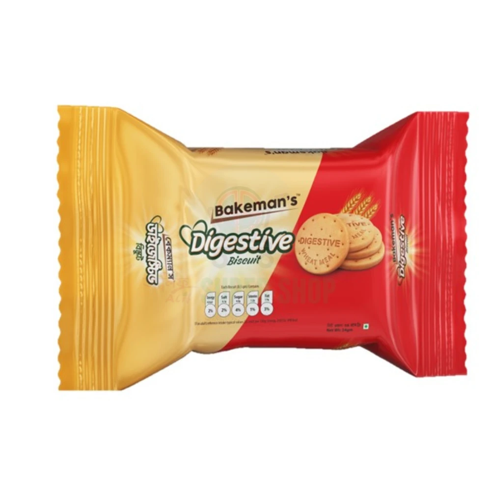 Bakeman's Digestive Biscuit 102gm