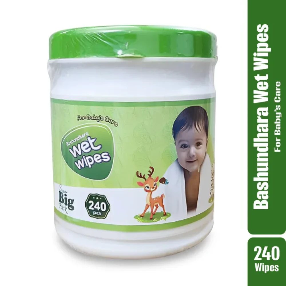 Bashundhara Wet Wipes 240pcs