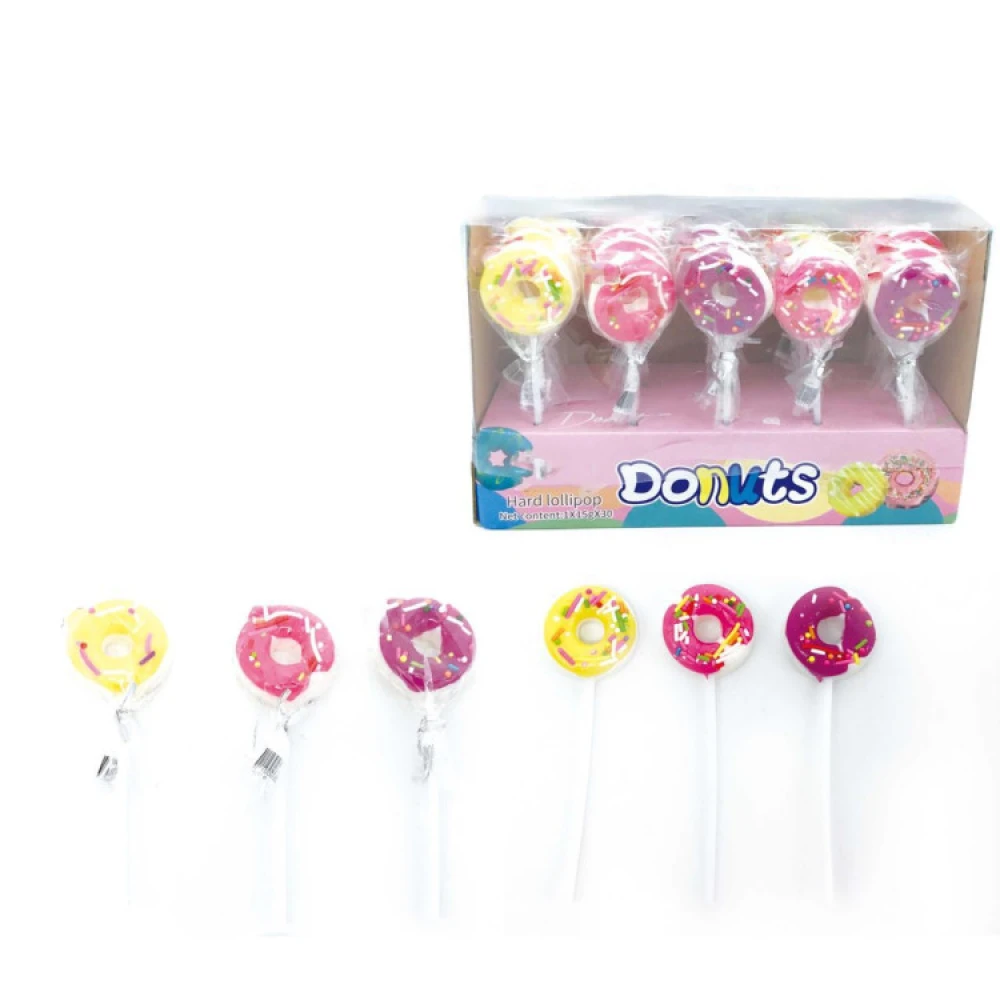 BBW Donuts Hard Lolipop