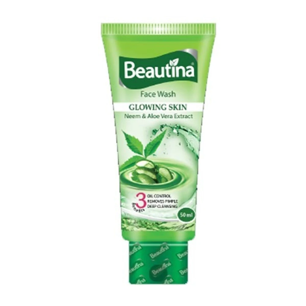 Beautina Face Wash Neem & Aloe Vera Extract 50ml