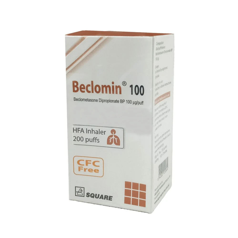 Beclomin 100 HFA Inhaler 200 Puff