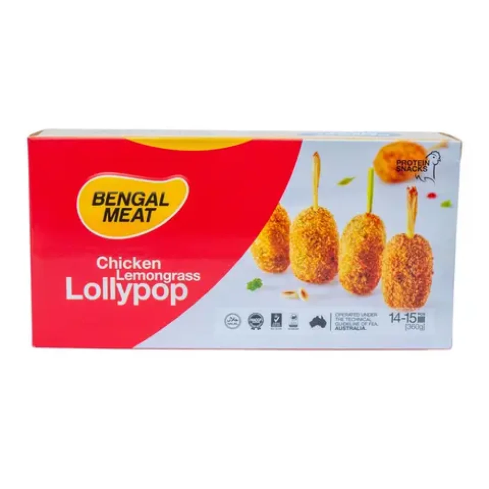 Bengal Meat Chicken Lemongrass Lollypop 360g