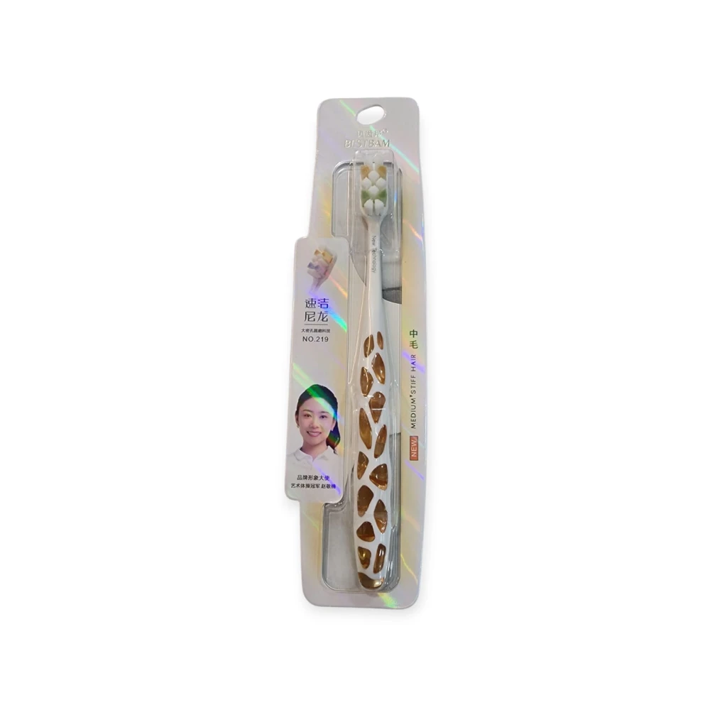 Bestbam Medium Stiff Hair Toothbrush 219