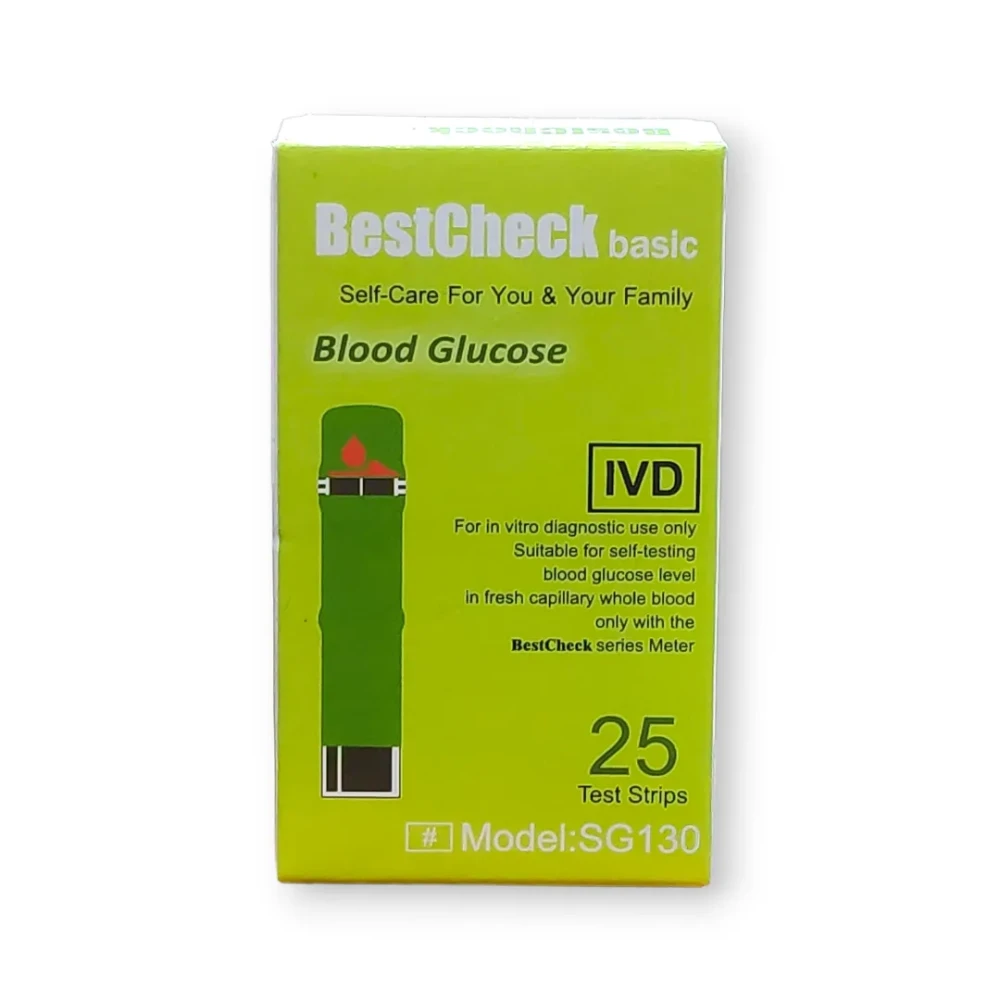 Bestcheck Basic Blood Glucose (25 trip)