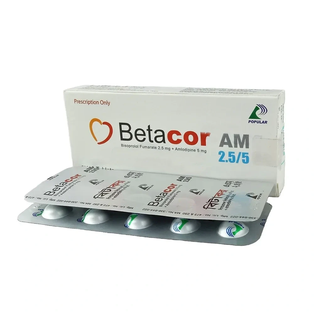 BETACOR AM 2.5/5mg Tablet