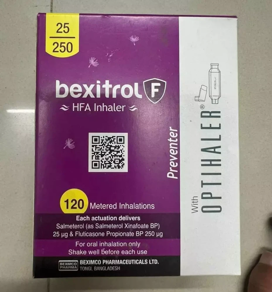 Bexitrol-F  25/250mg Maxhaler