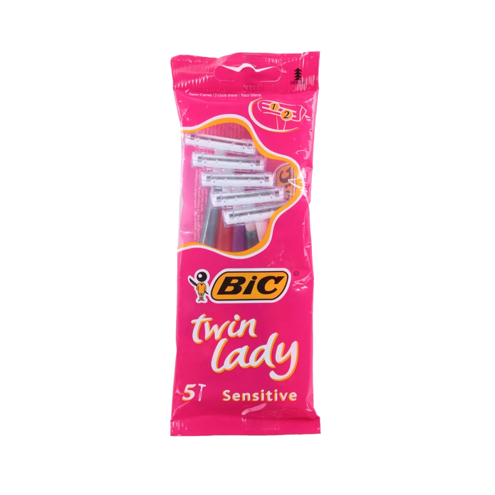 Bic Twin Lady Razors 5Pcs