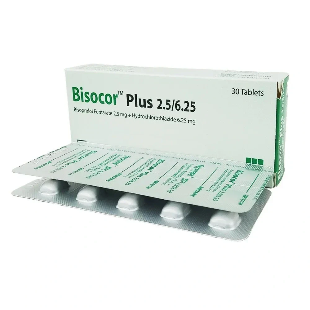 Bisocor Plus 2.5/6.25 Tablet