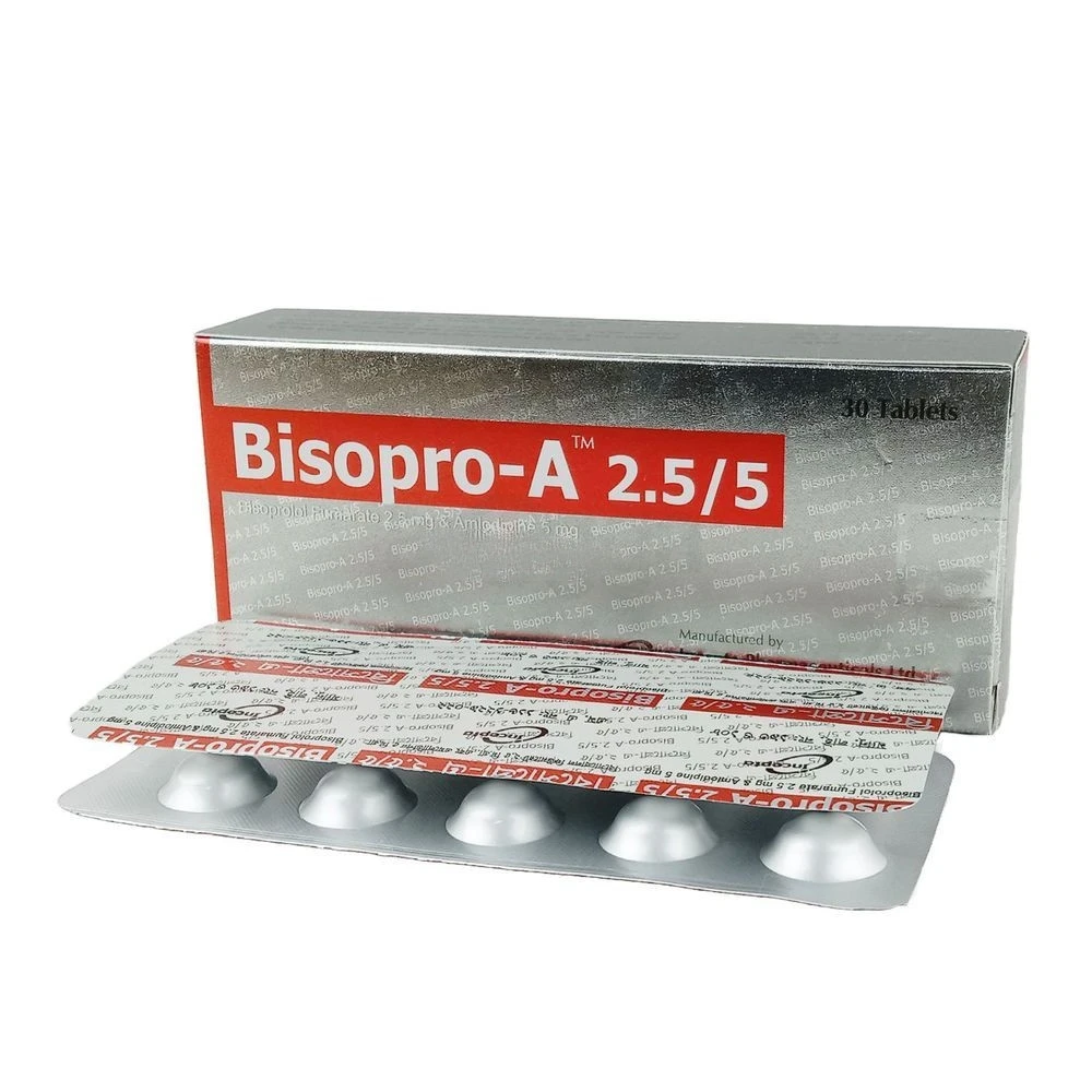 Bisopro-A  2.5 mg+5 mg Tablet
