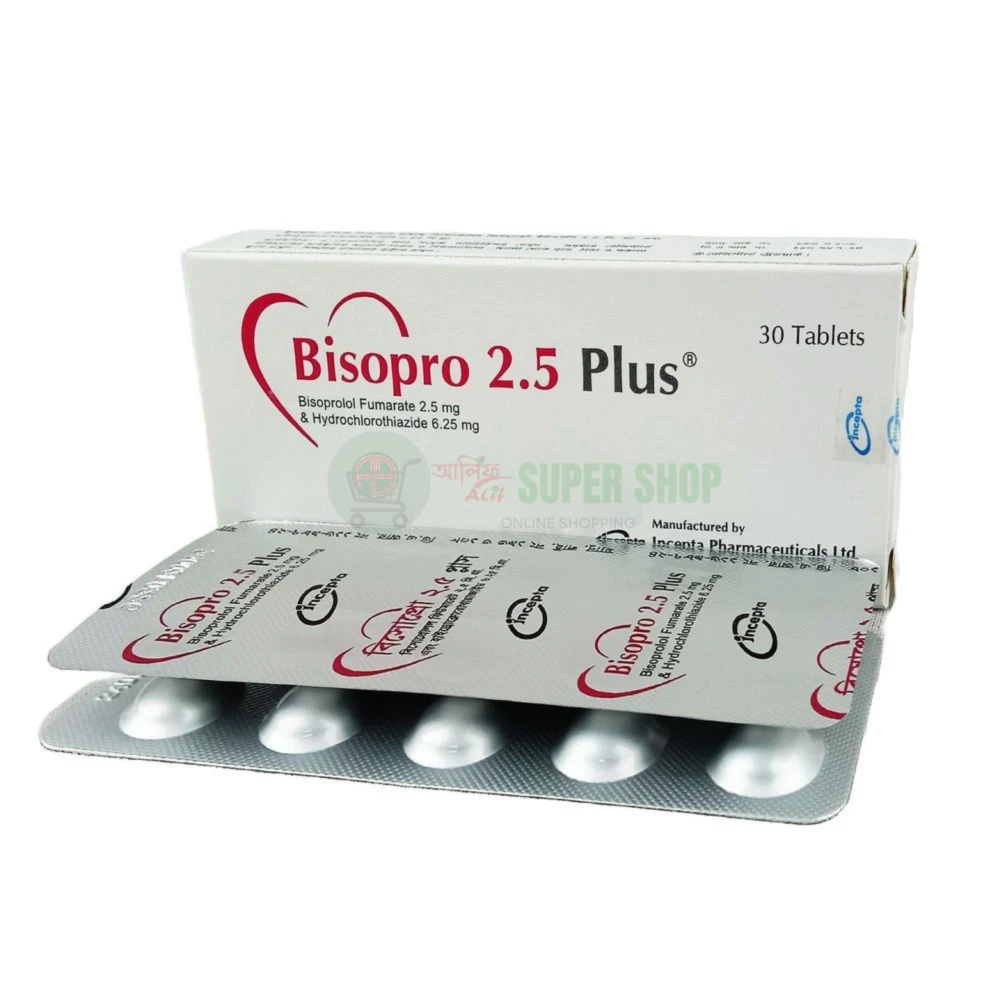 Bisopro Plus 2.5mg Tablet