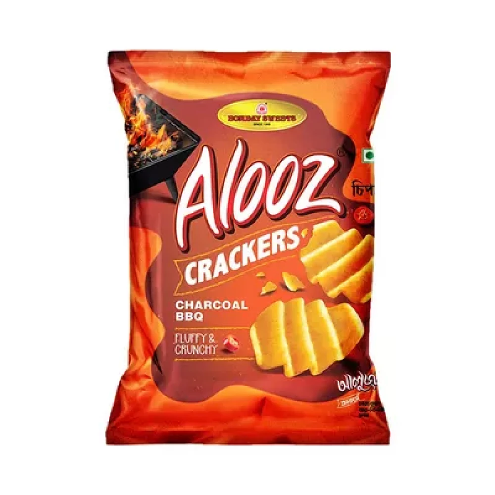 Bombay Sweets Alooz Charcoal BBQ Chips 20g