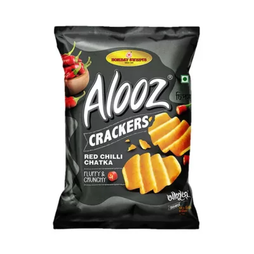Bombay Sweets Alooz Red Chilli Chatka Chips 20g