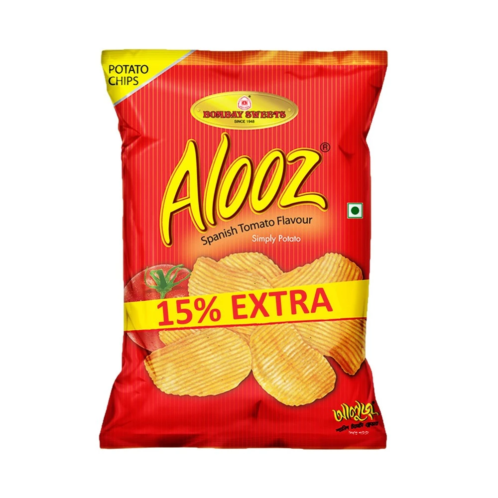 Bombay Sweets Alooz Spanish Tomato Flavour Chips 27g