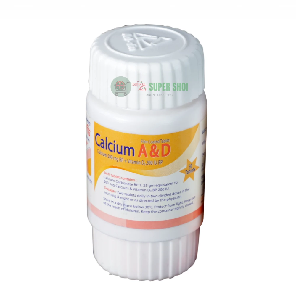 Calcium A&D 30pcs Tablet