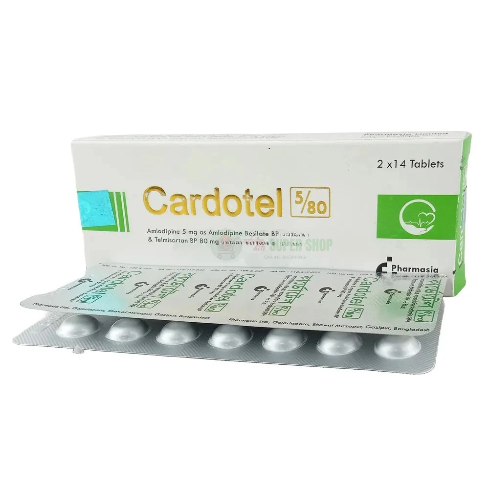 Cardotel 5/80mg Tablet