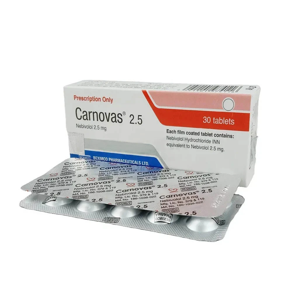 Carnovas 2.5 mg Tablet