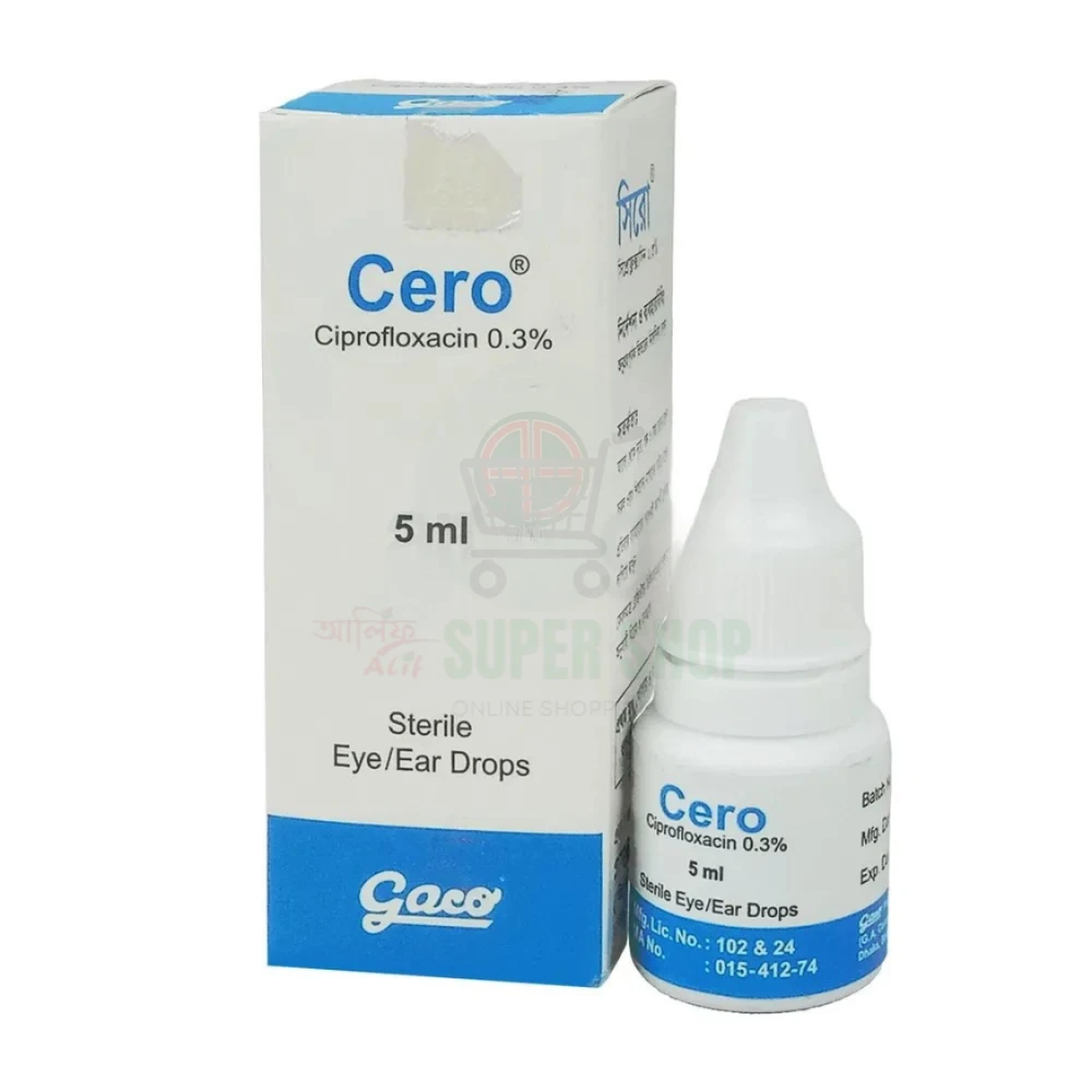 Cero Sterile Eye/Ear Drops 5ml