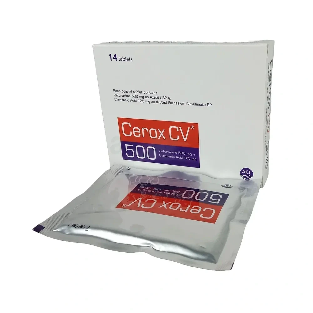 Cerox CV 500mg Tablet
