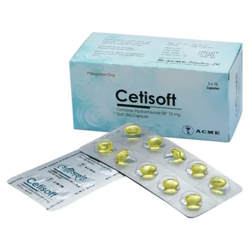 Cetisoft 10mg Capsule