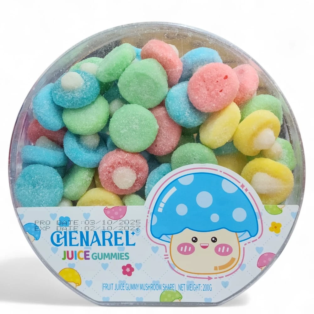 Chenarel Juice Gummies Mushroom Shape 200g