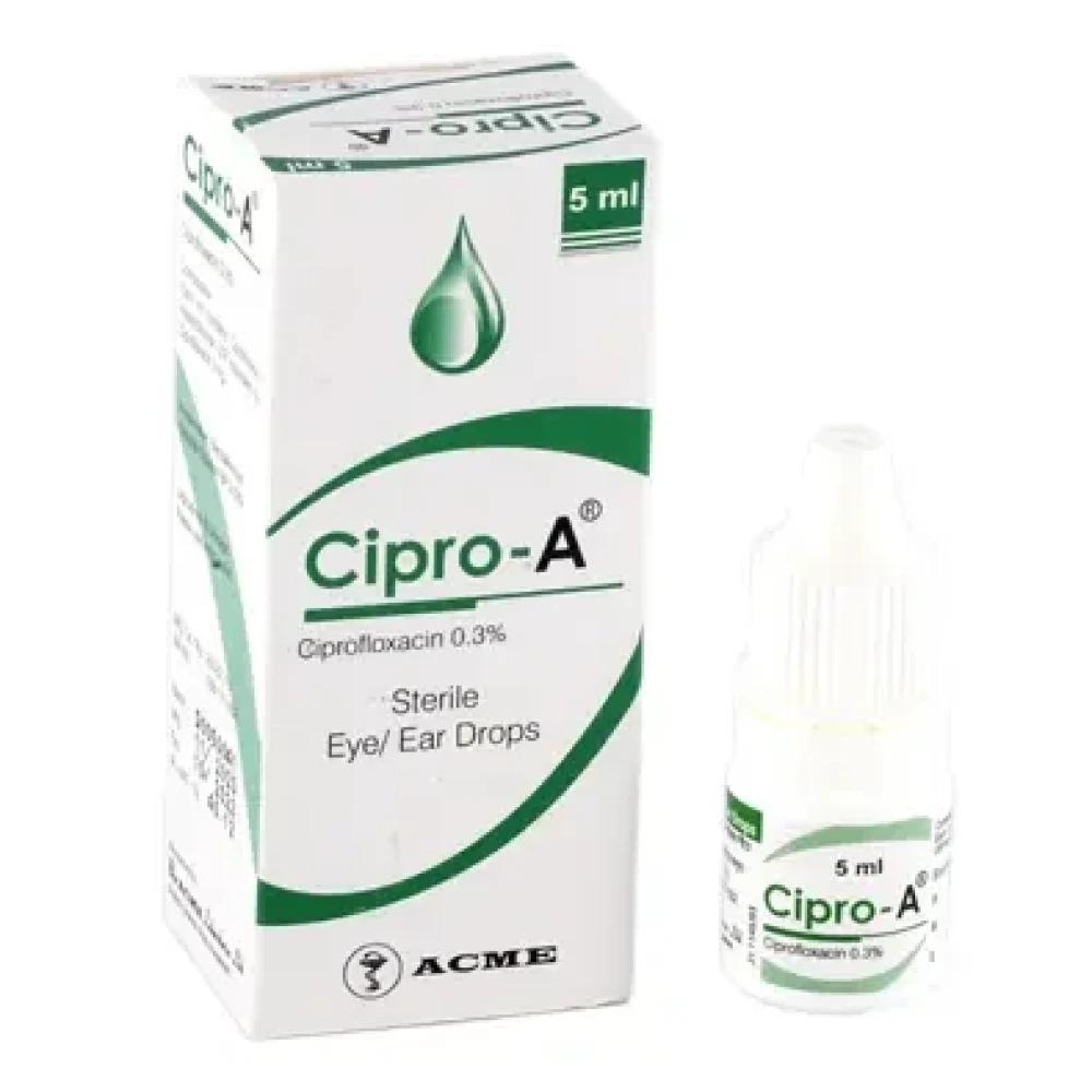 Cipro-A 0.3% 5ml Eye/Ear Drops