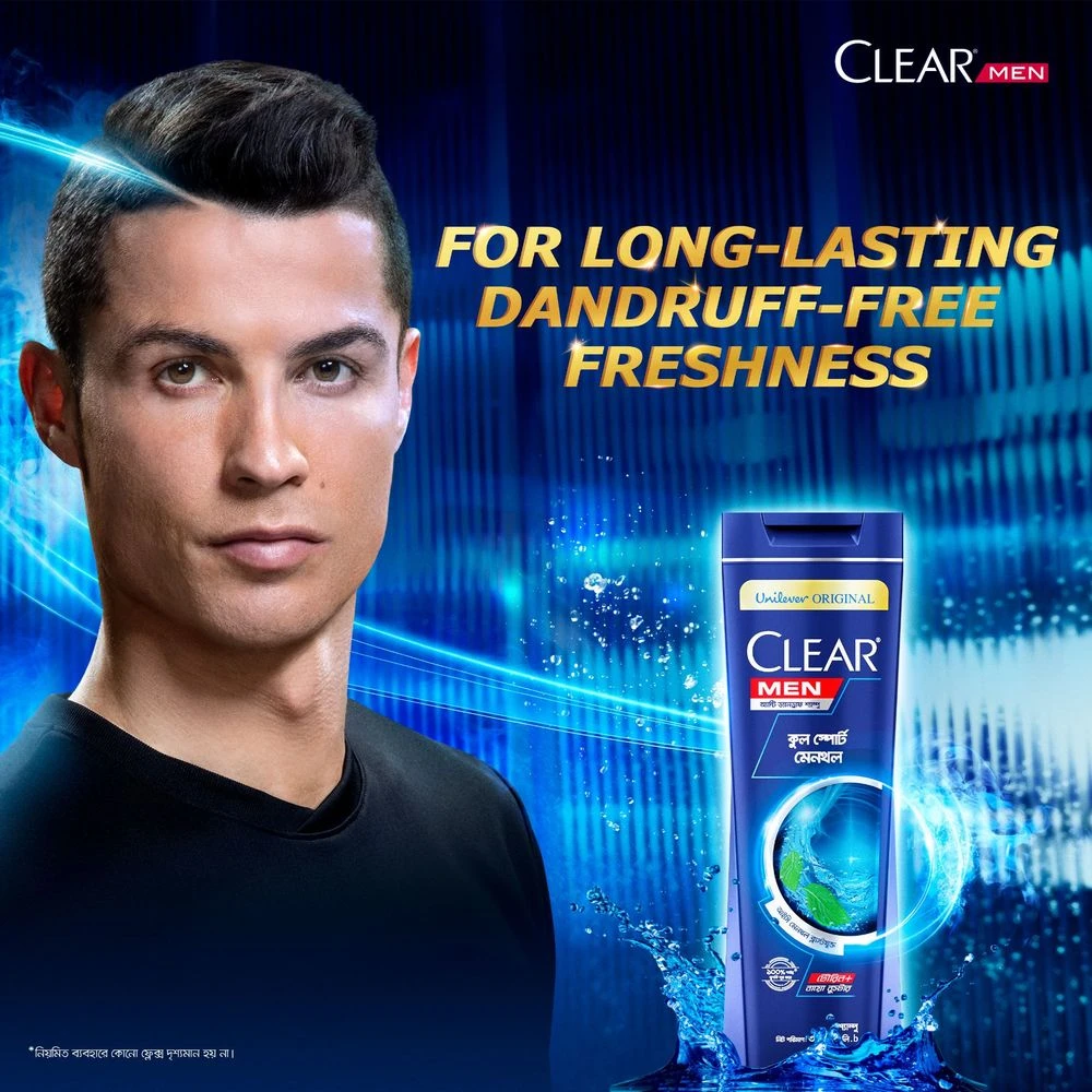 Clear Cool Sport Menthol Shampoo 80ml