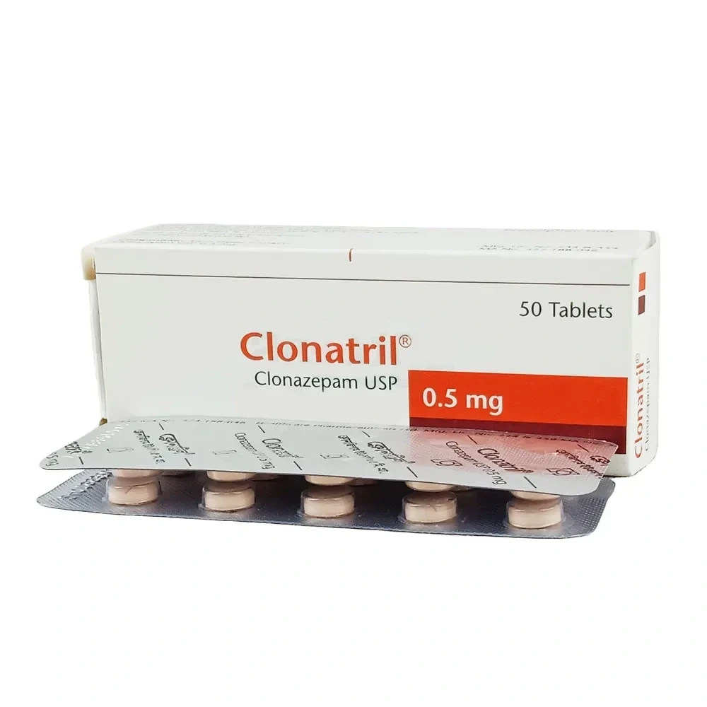 Clonatril 0.5mg Tablet