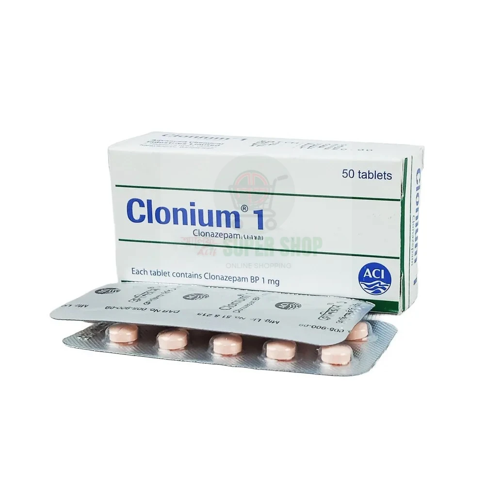 Clonium 1mg Tablet
