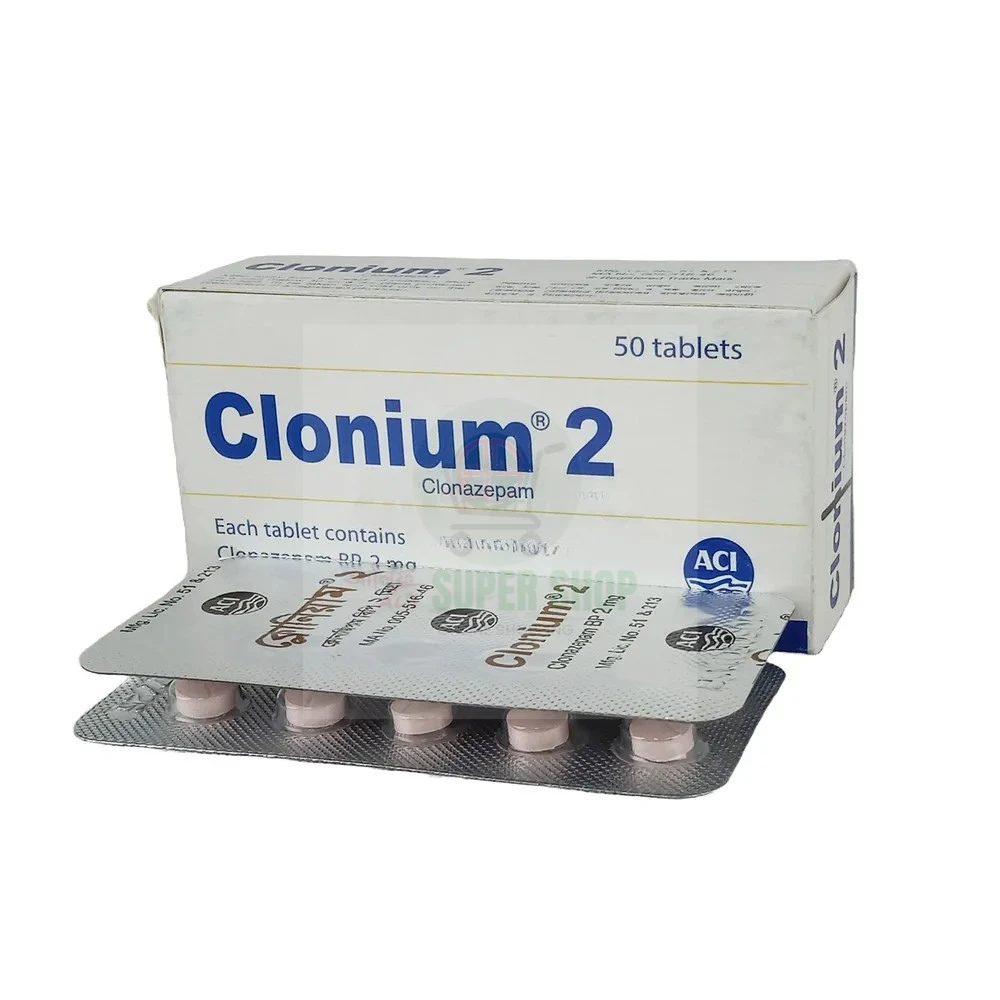 CLONIUM 2mg Tablet