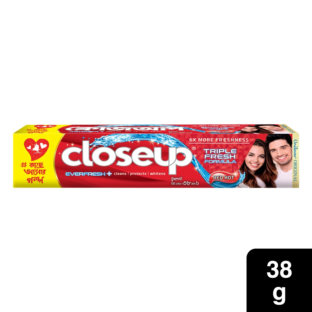 Closeup Toothpaste Red Hot 38g