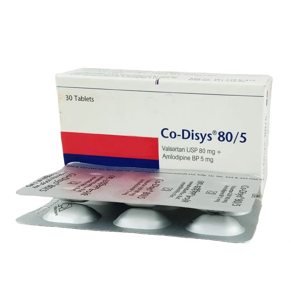 Co-Disys 5 mg+80mg Tablet