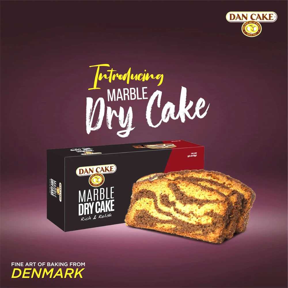 Dan Cake Marble Dry Cake Rich & Relish 280g