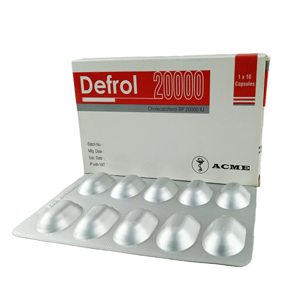 Defrol 20000IU Capsule