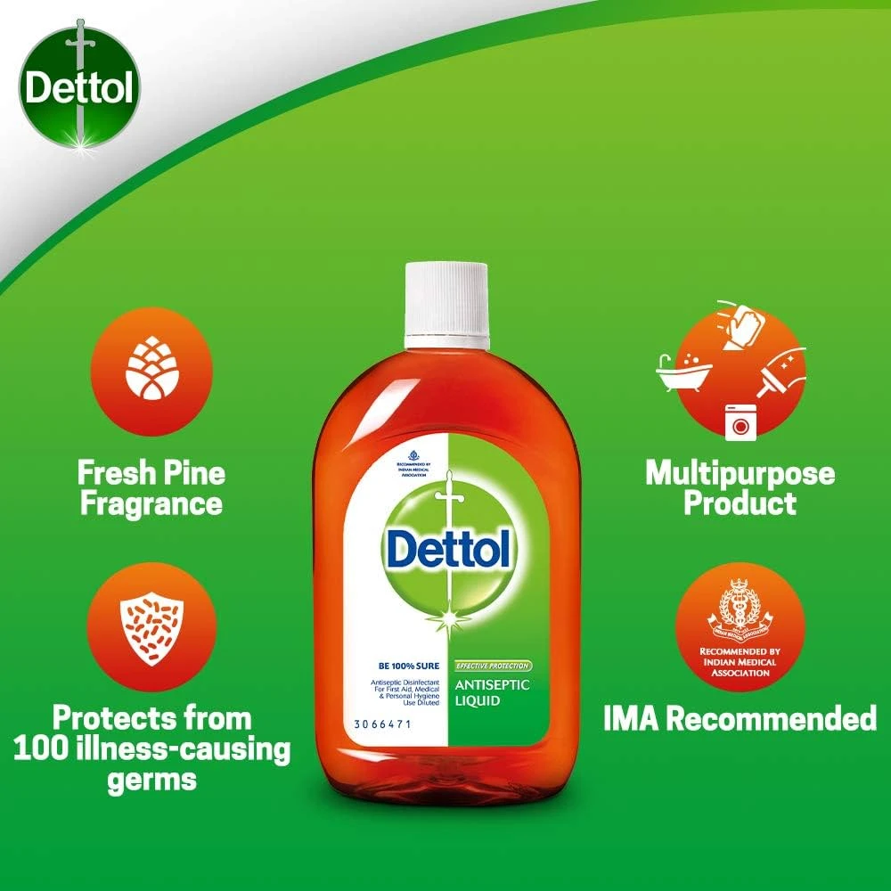 Dettol Antiseptic Disinfectant Liquid 100ml