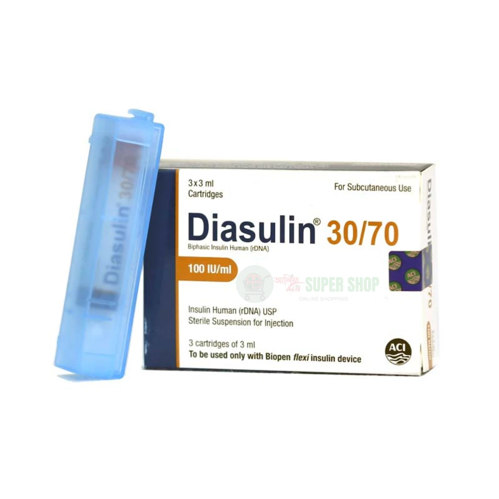 Diasulin 30/70 100mg Pen Cartridge