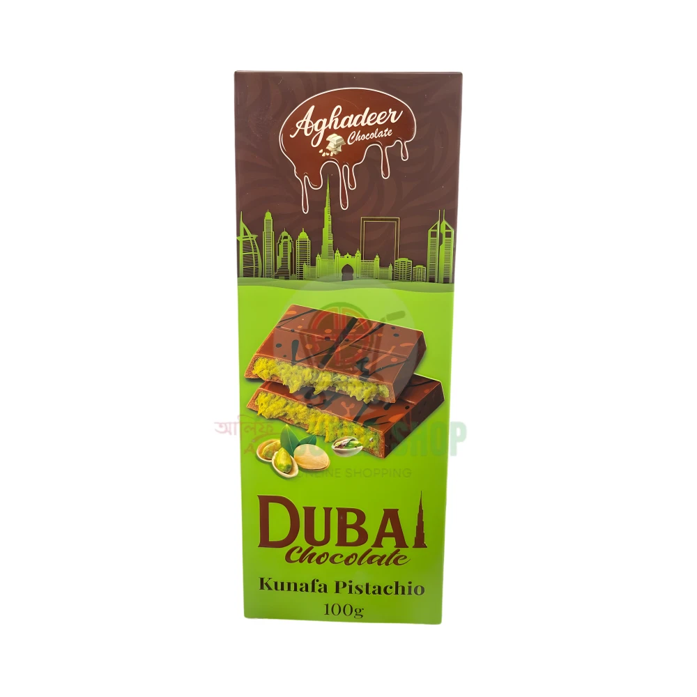 Dubai Chocolate Kunafa & Pistachio 100g