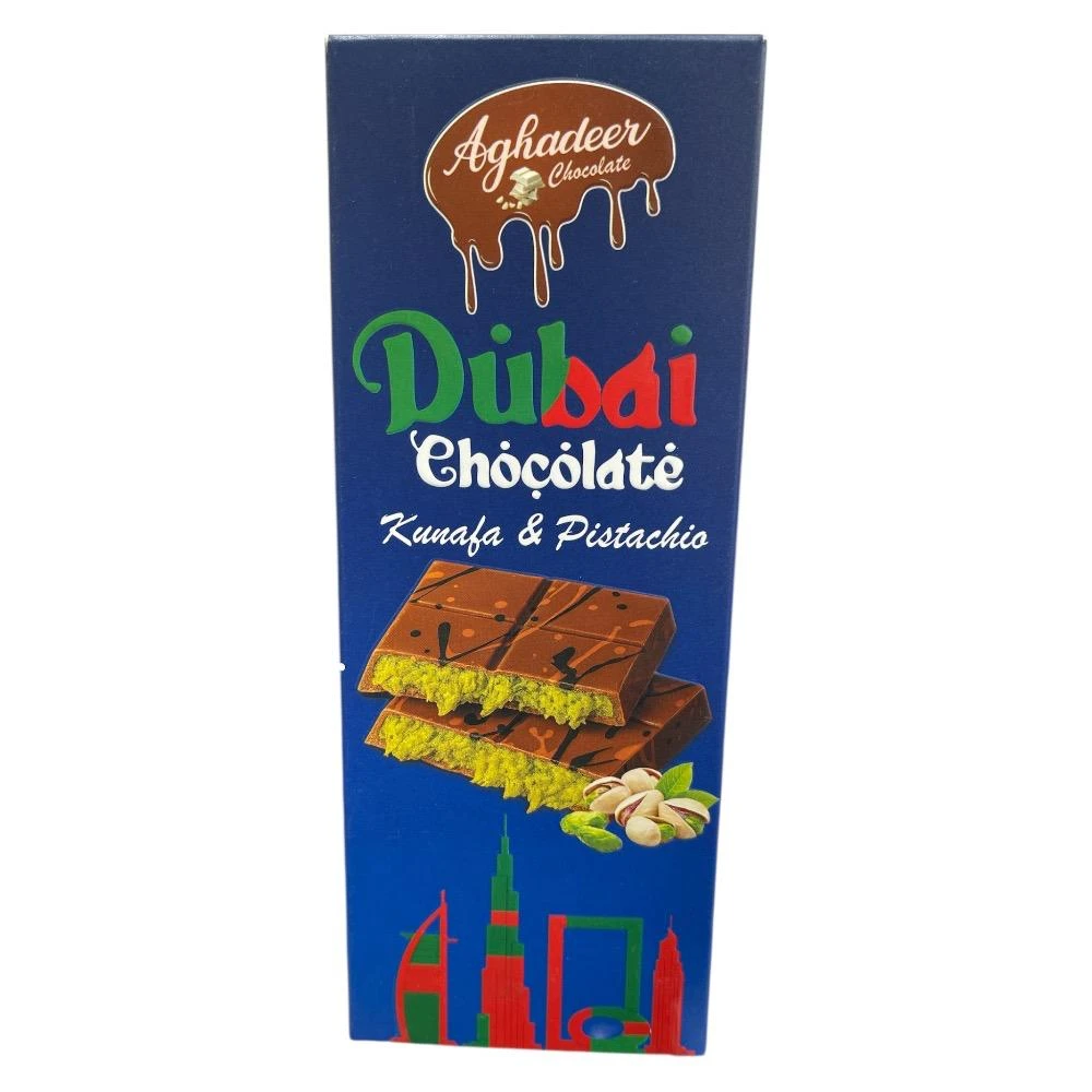 Dubai Chocolate Kunafa & Pistachio 100g